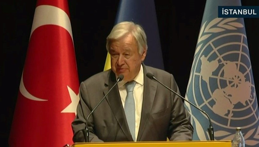 BM Genel Sekreteri Guterres İstanbul’da