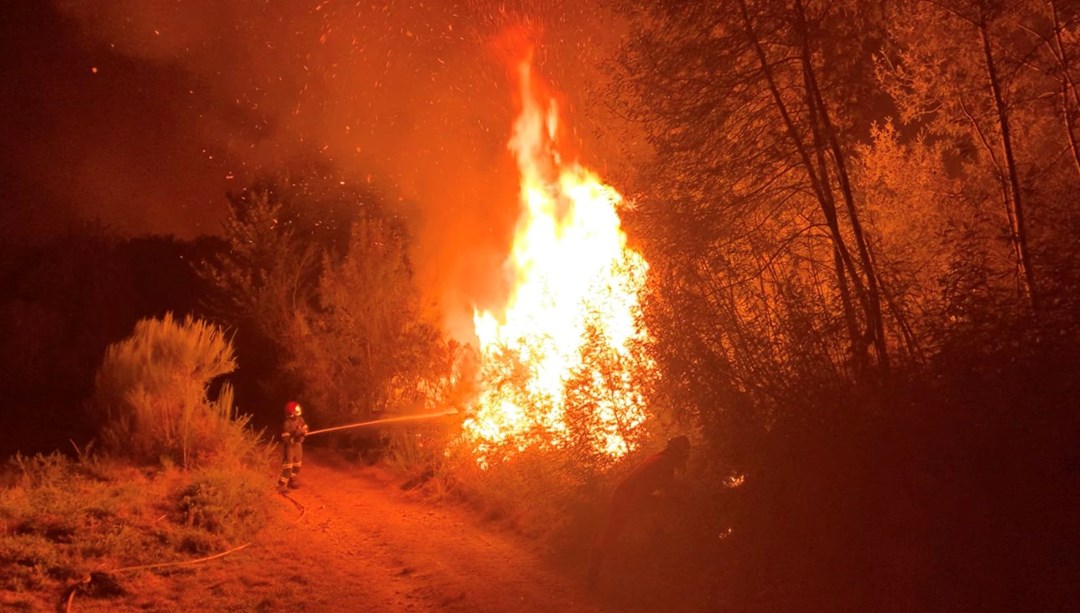 İspanya’nın Aragon bölgesinde yangın: 1300 kişi tahliye edildi