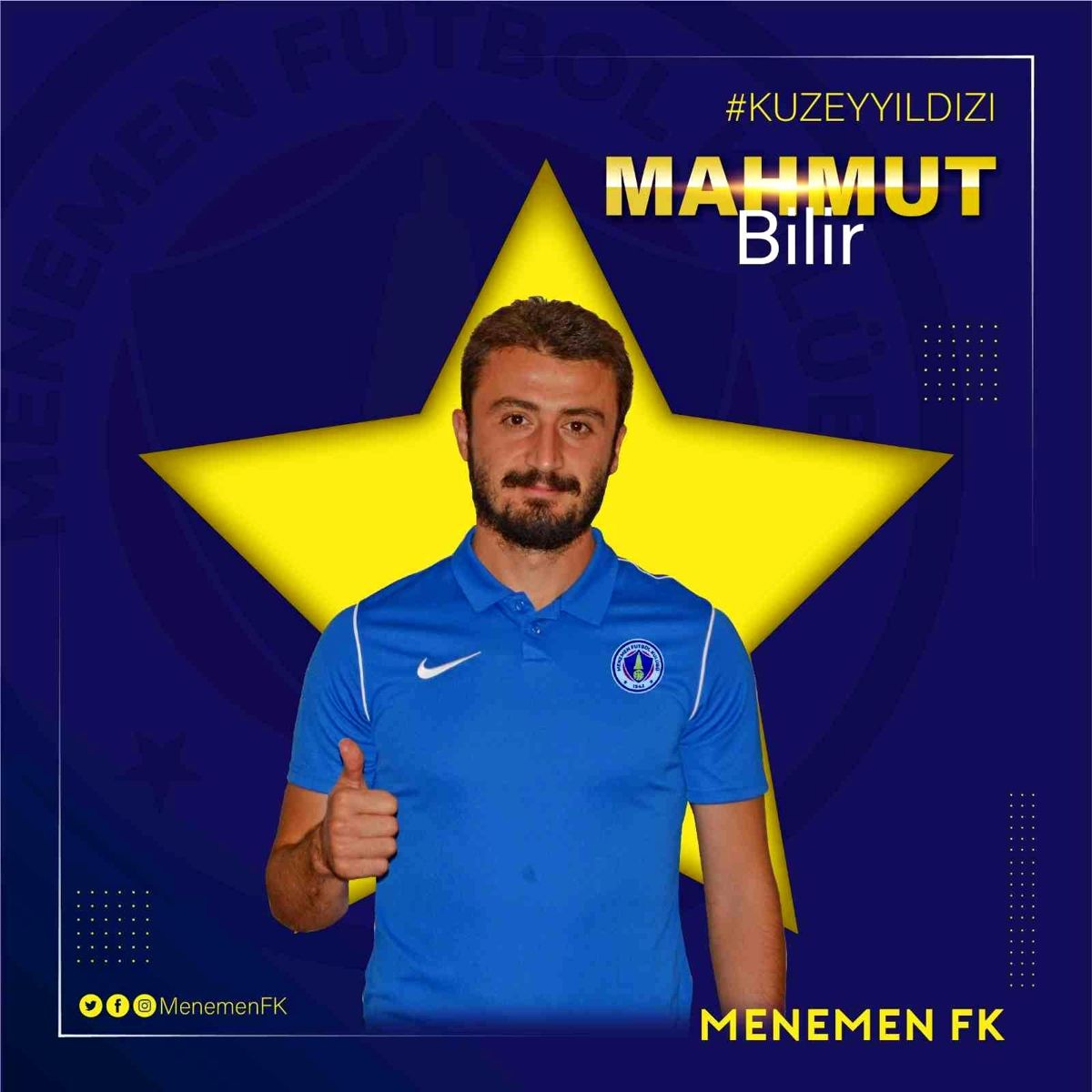 İzmir haberi… Mahmut Bilir, Menemen FK’da
