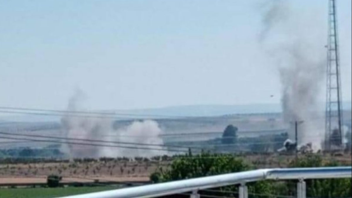 Terör örgütü PYD/YPG Karkamış’a saldırı düzenledi