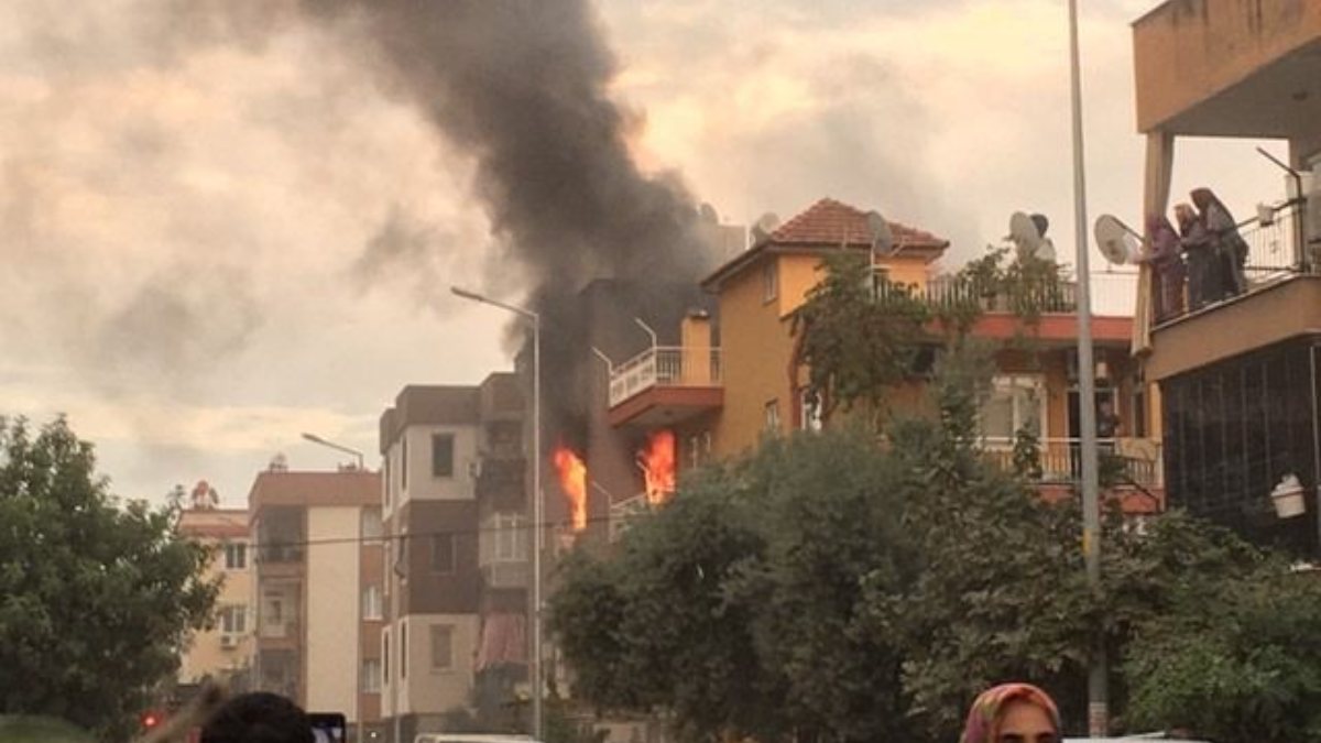 Antalya’da yangına uyurken yakalanan otizmli çocuğu ağabeyi kurtardı