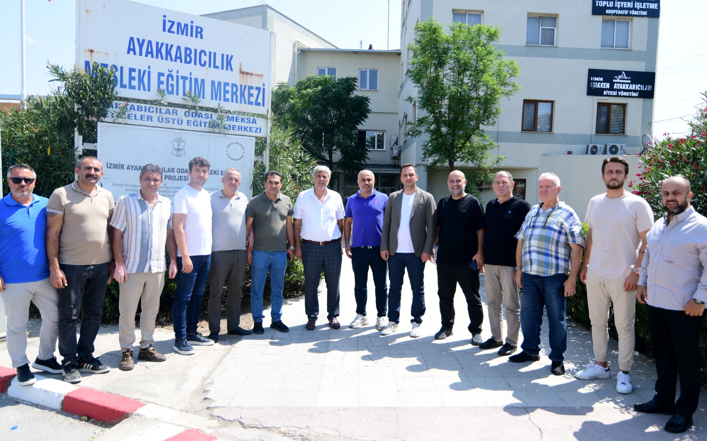 Başkan Eşki’den Ayakkabıcılar Sitesi’ne ziyaret